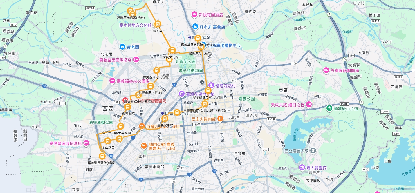 樂活3路路線圖