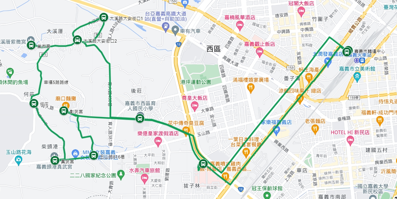 樂活5路路線圖