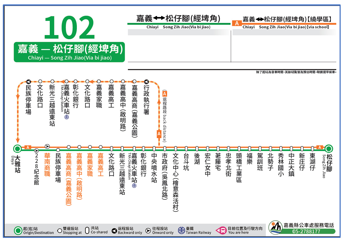 102路線圖