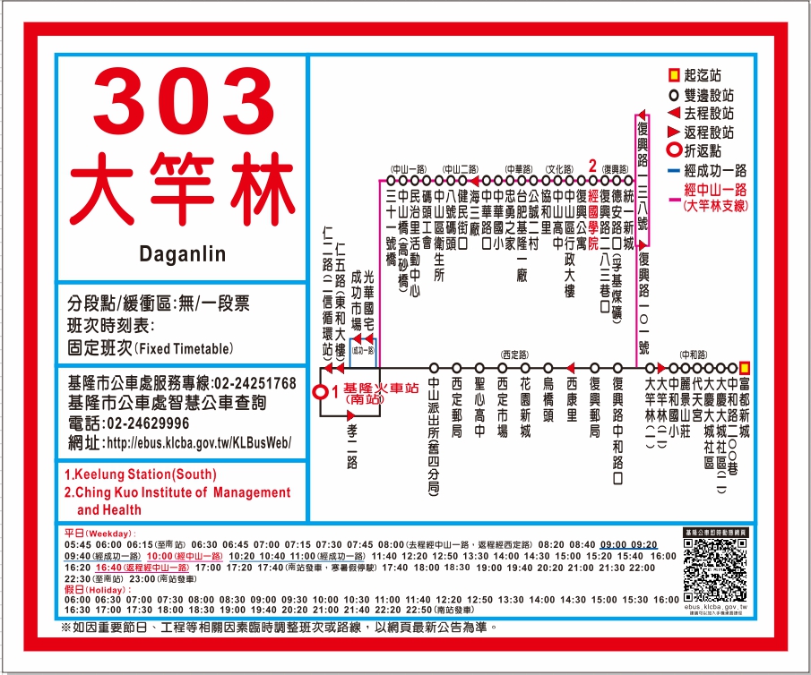 303路線圖