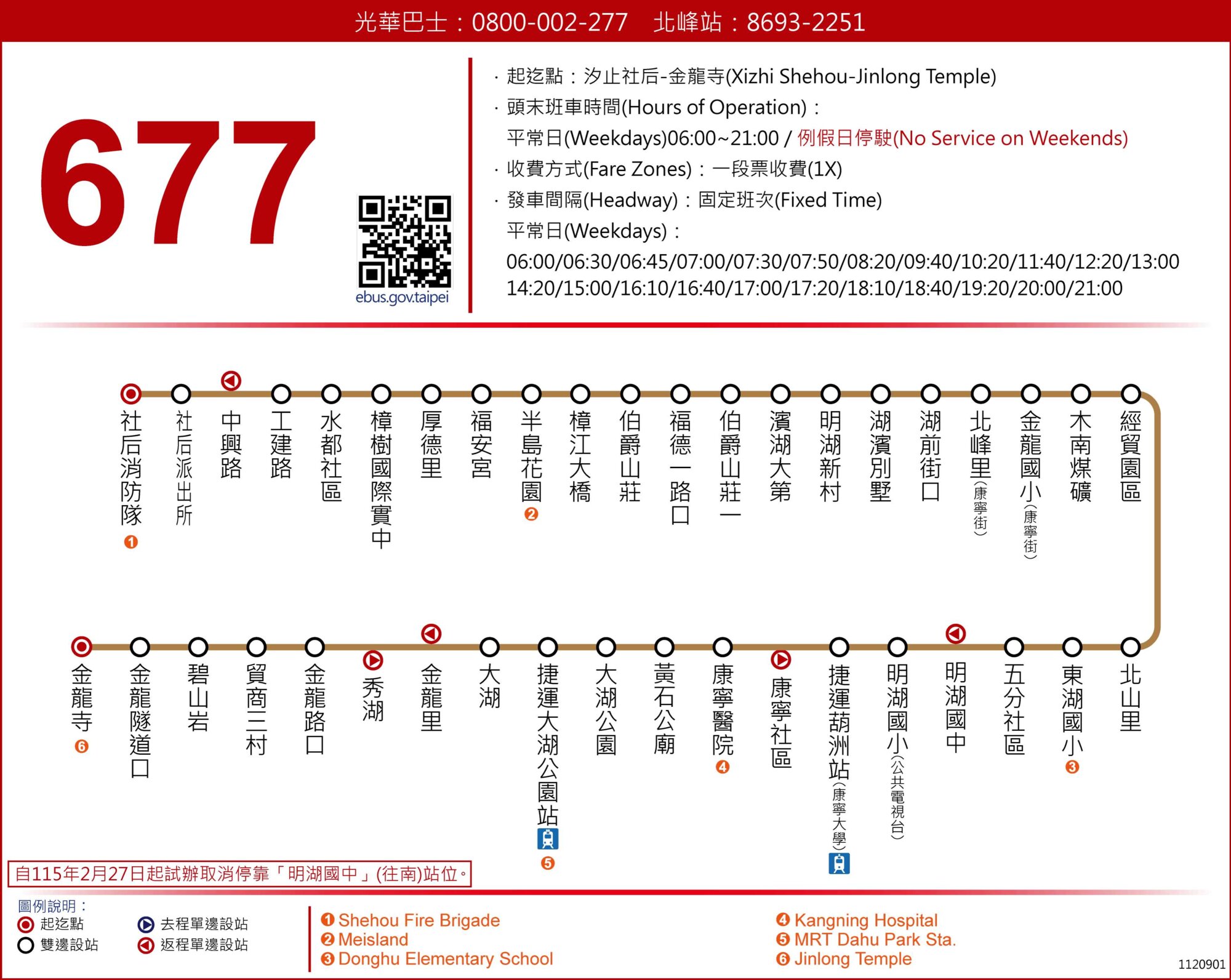 677路線圖