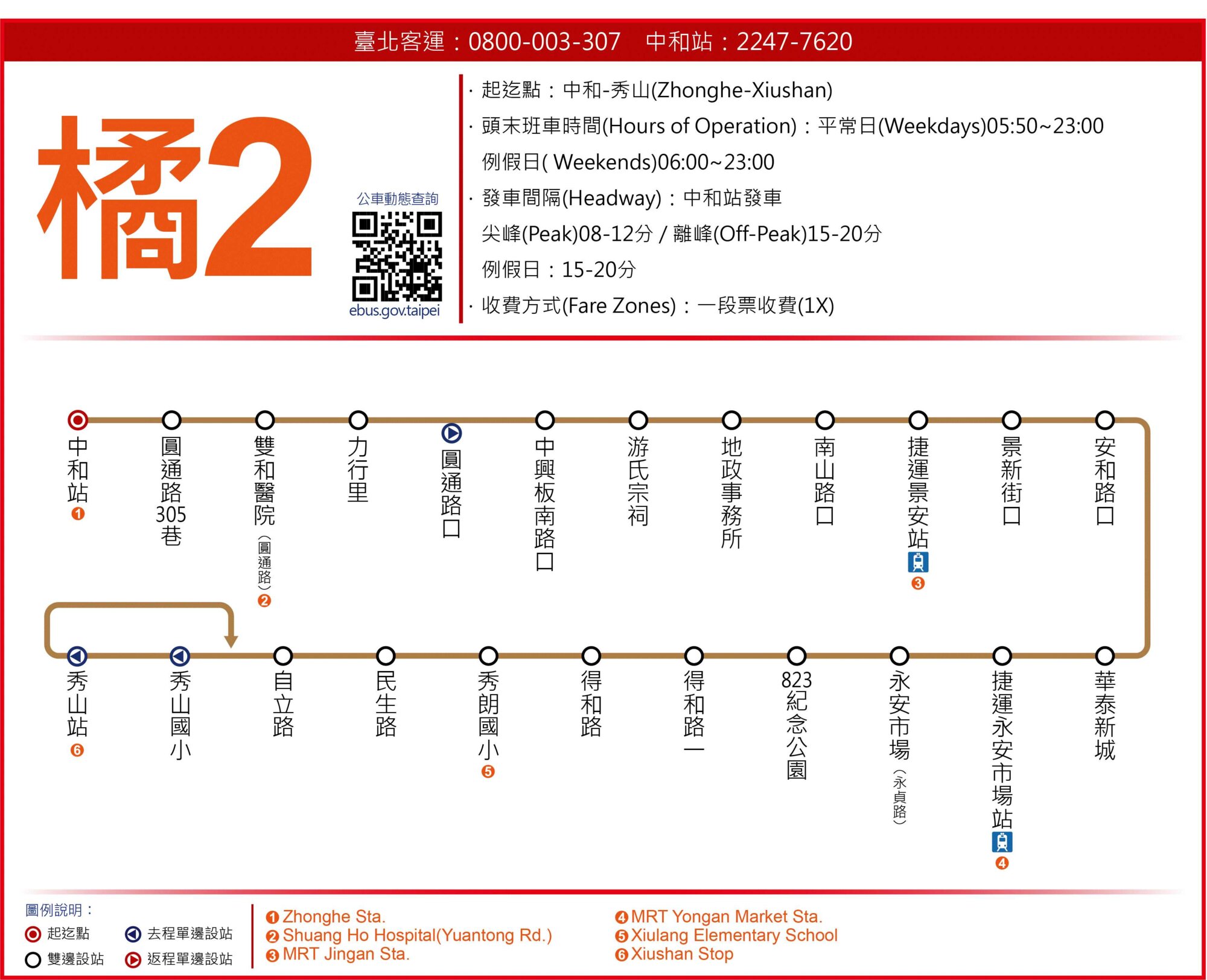 橘2路線圖
