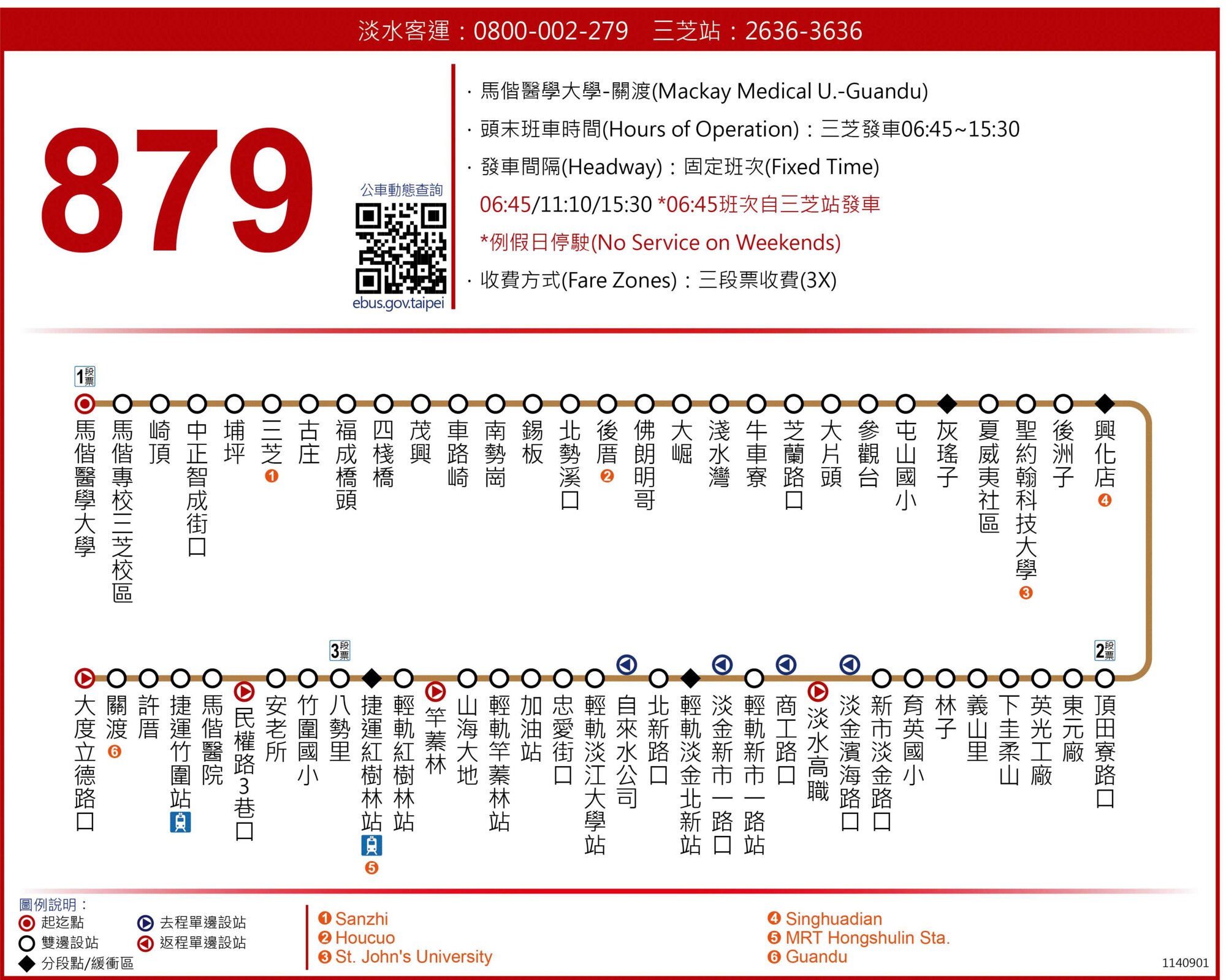 879路線圖