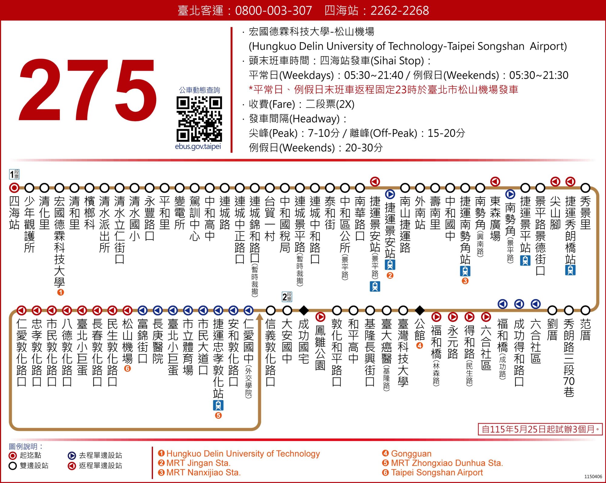 275路線圖
