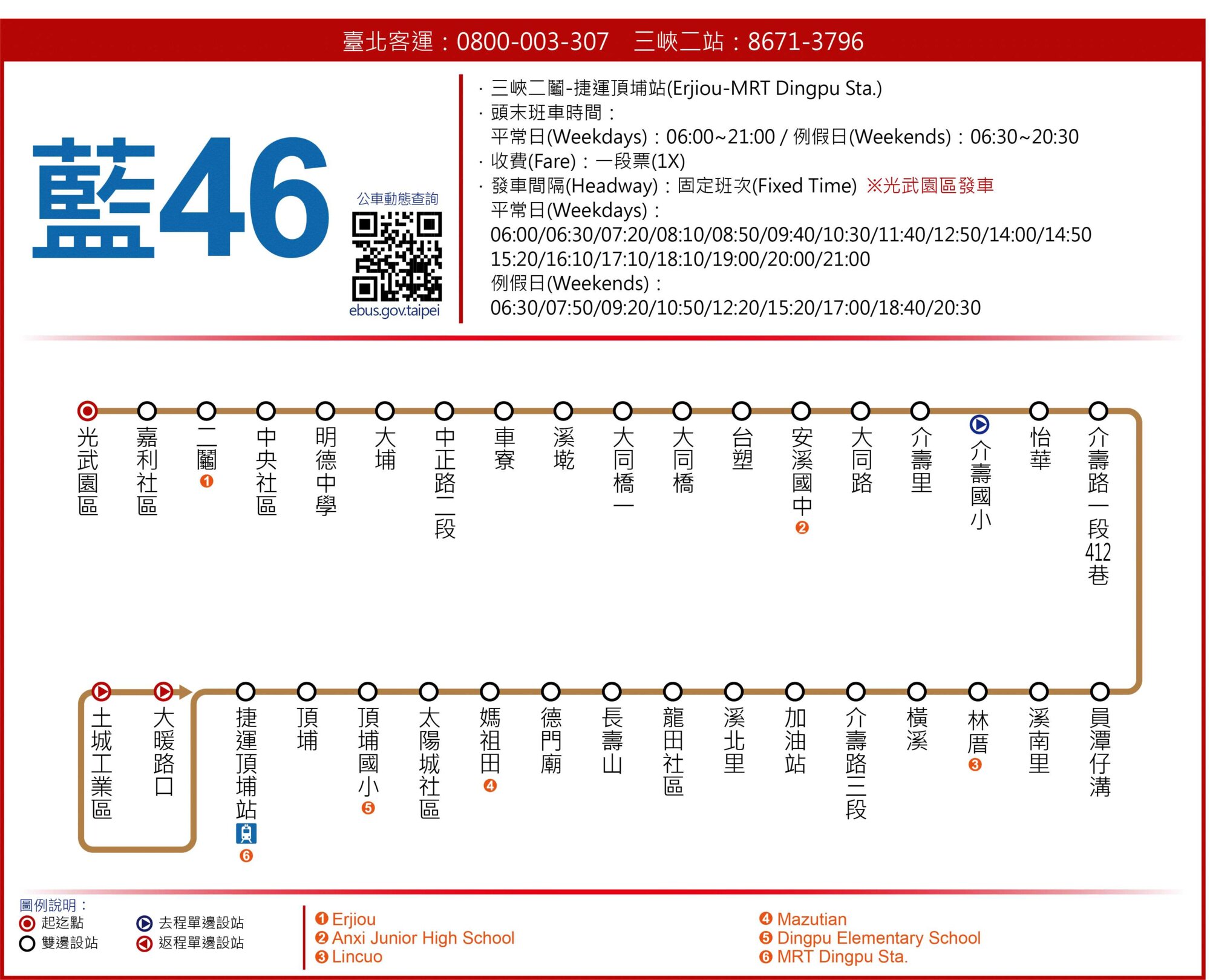 藍46路線圖