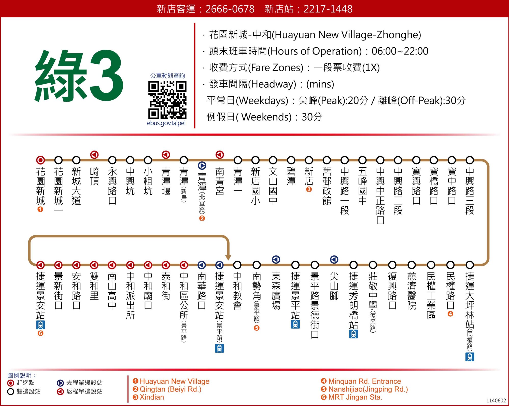 綠3路線圖