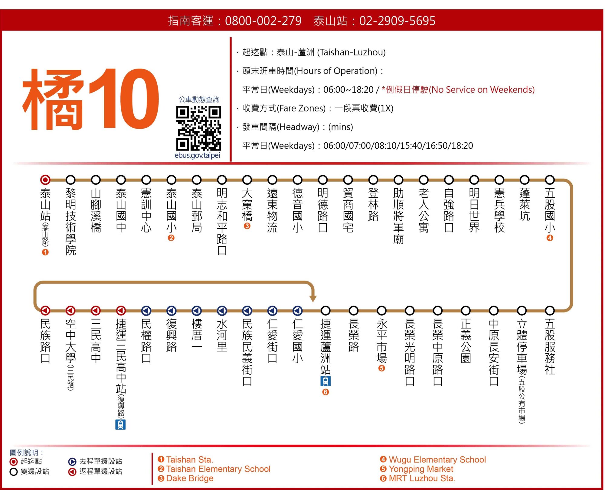 橘10路線圖