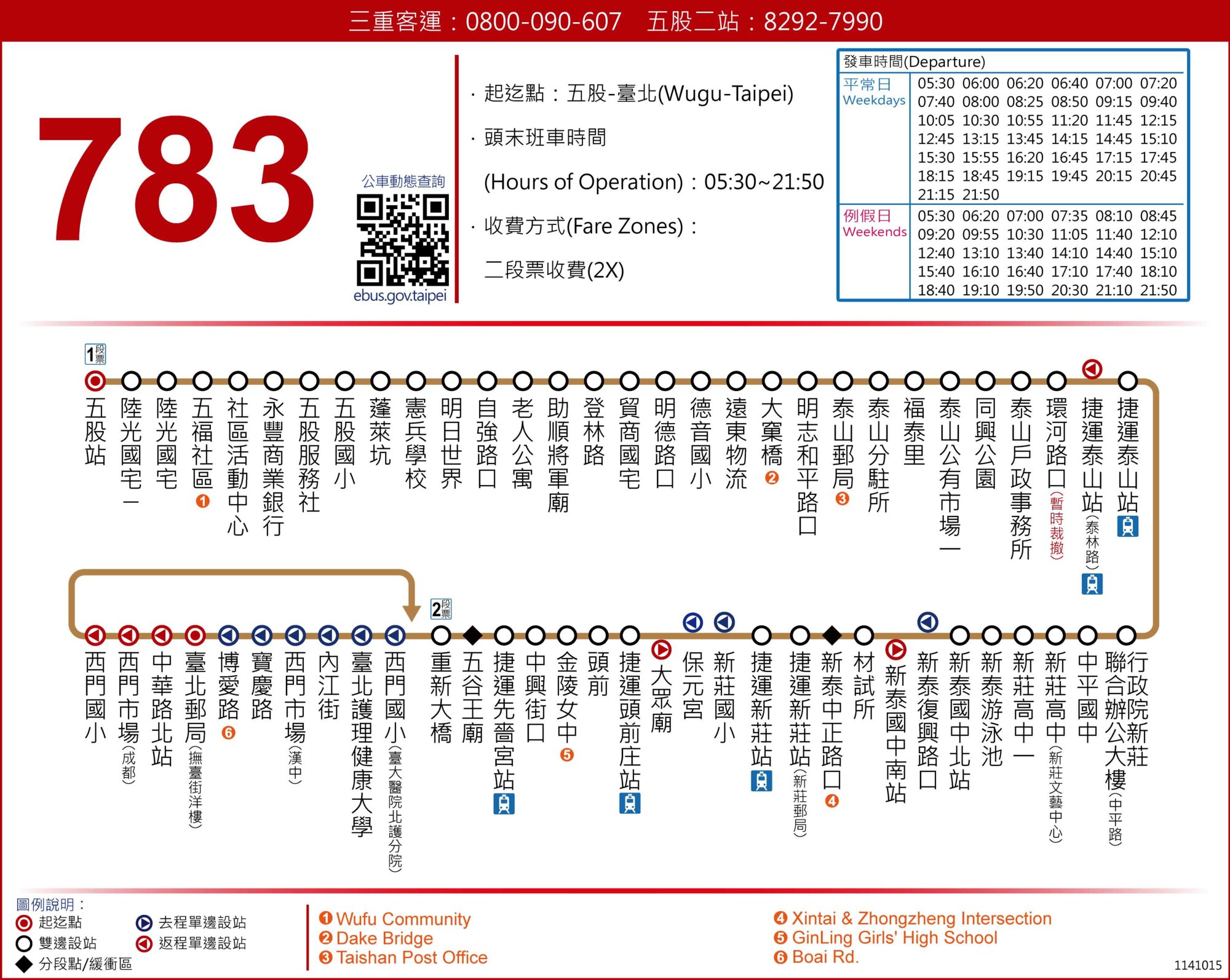 783路線圖