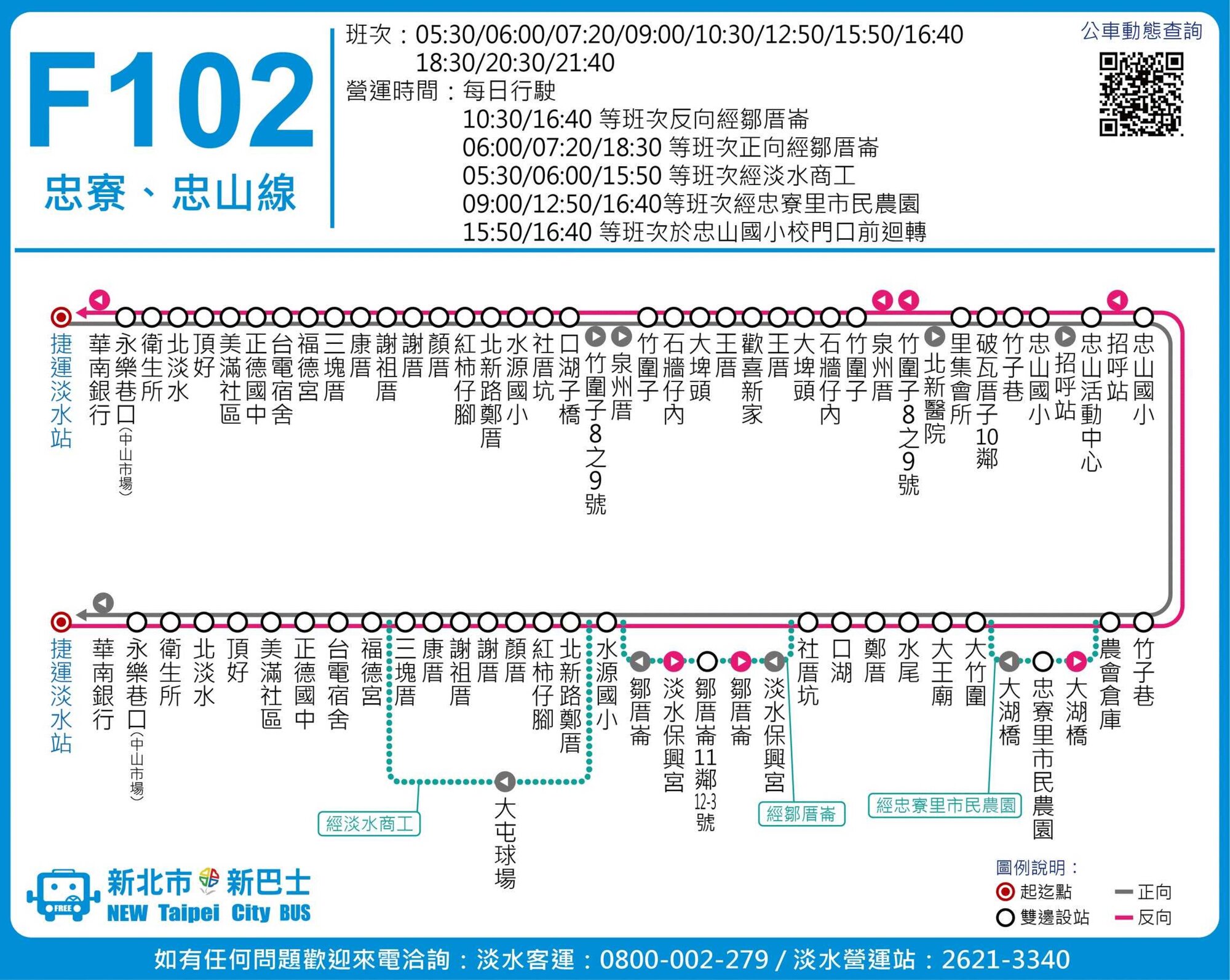 F102路線圖