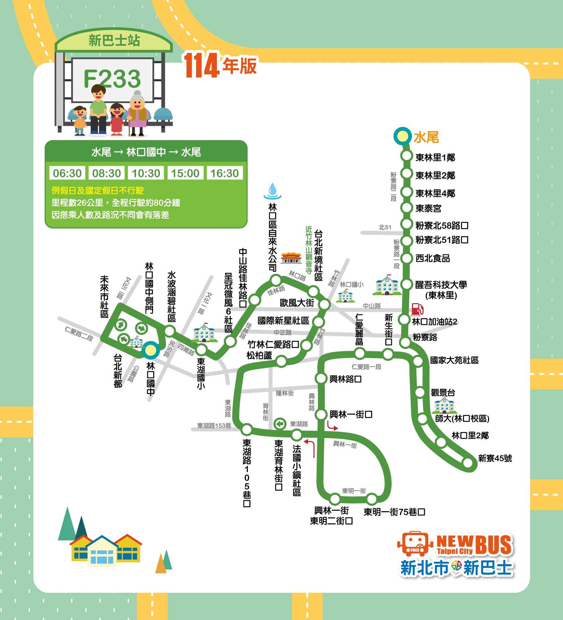 F233路線圖
