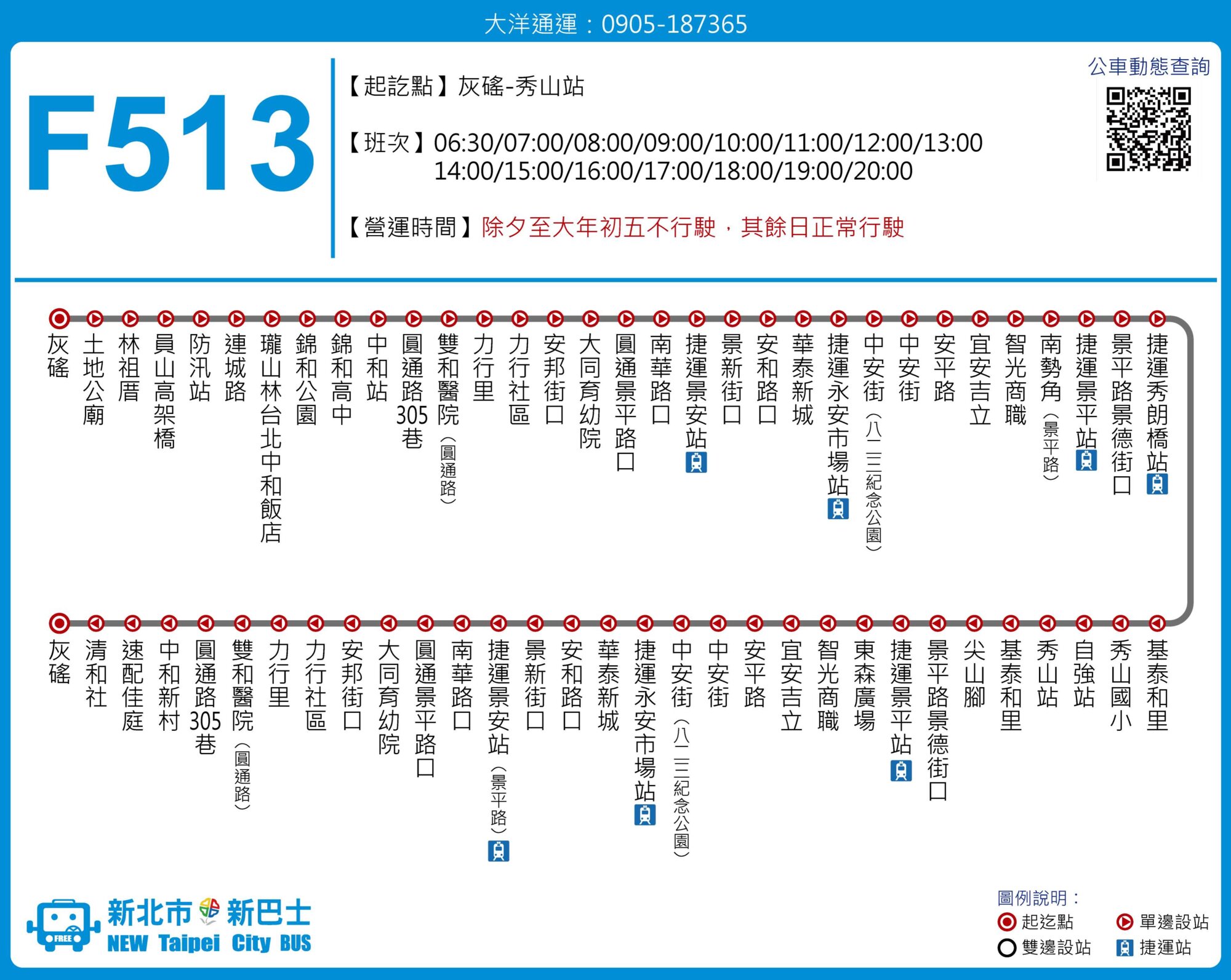 F513路線圖