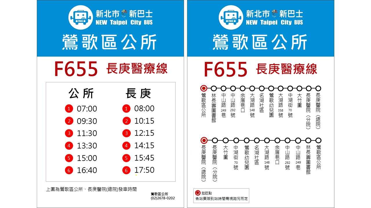 F655路線圖