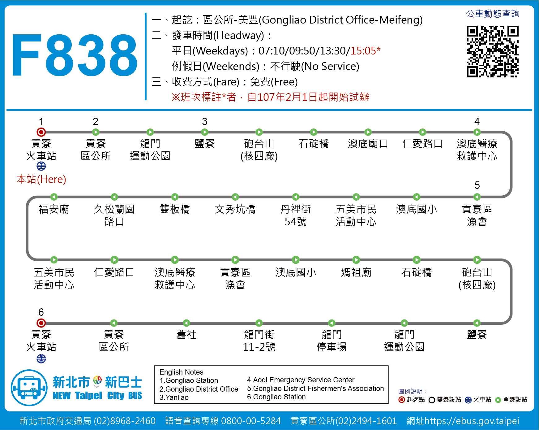 F838路線圖