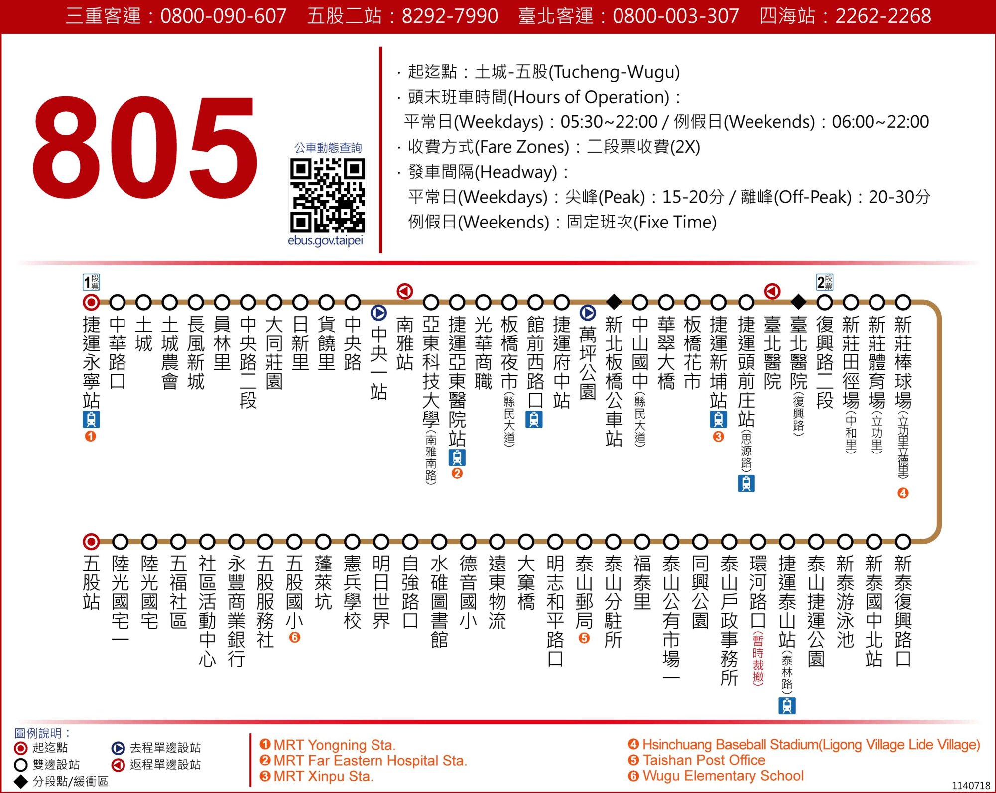 805路線圖