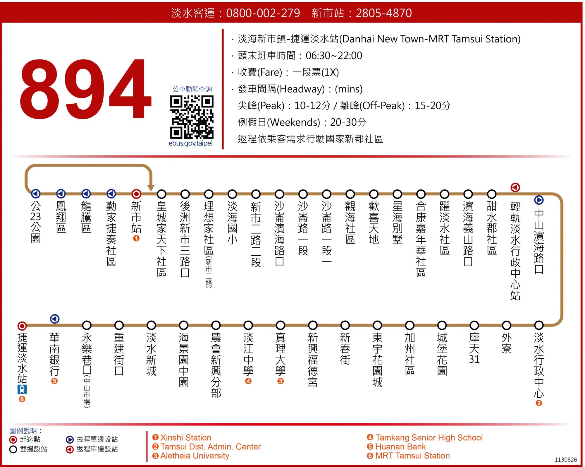 894路線圖