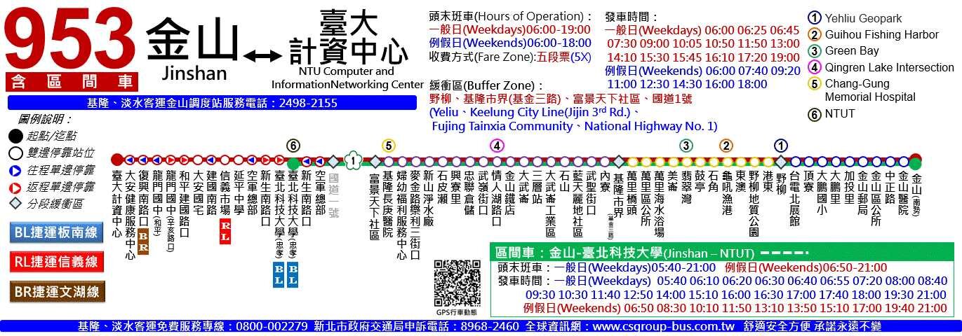 953區路線圖