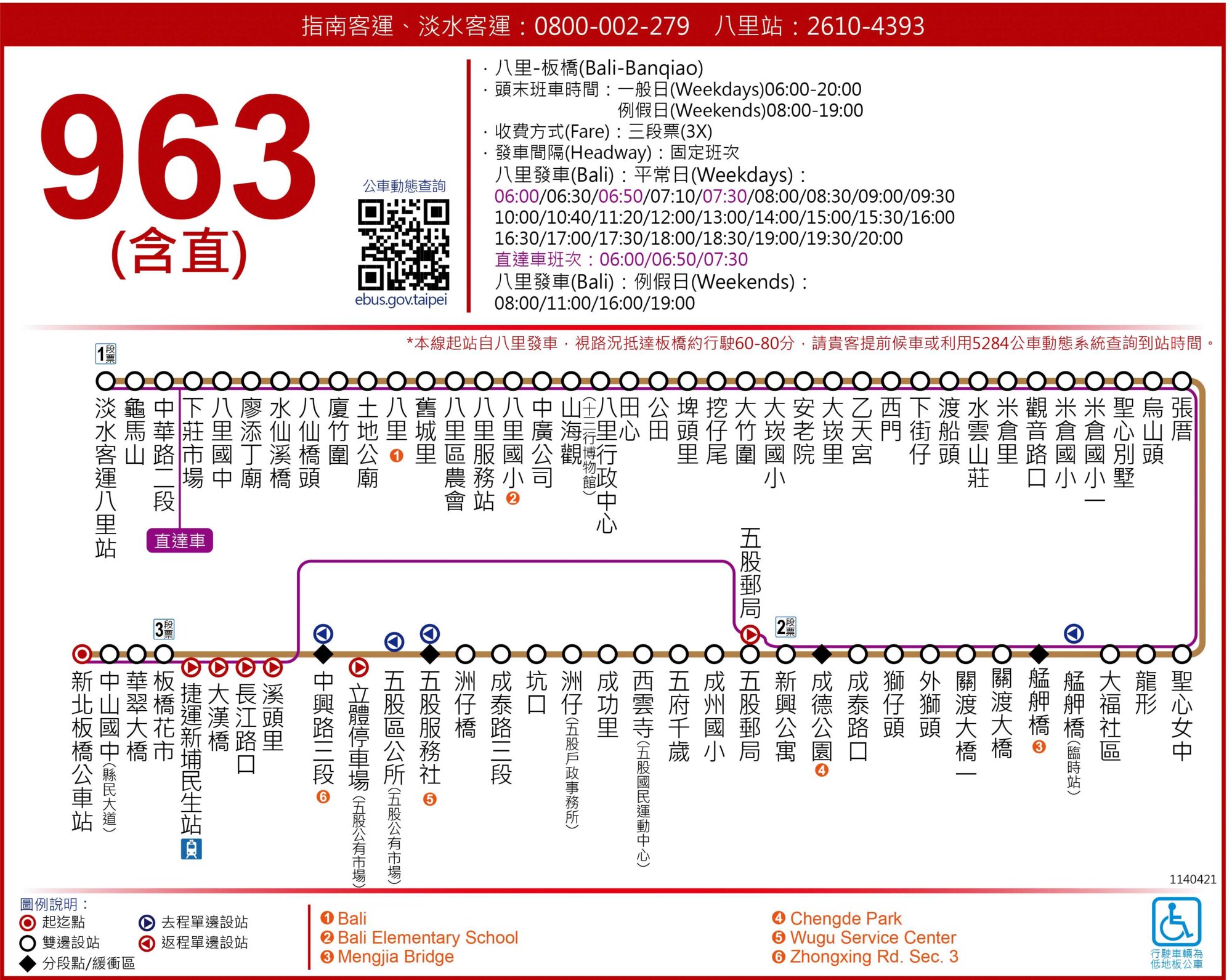 963路線圖