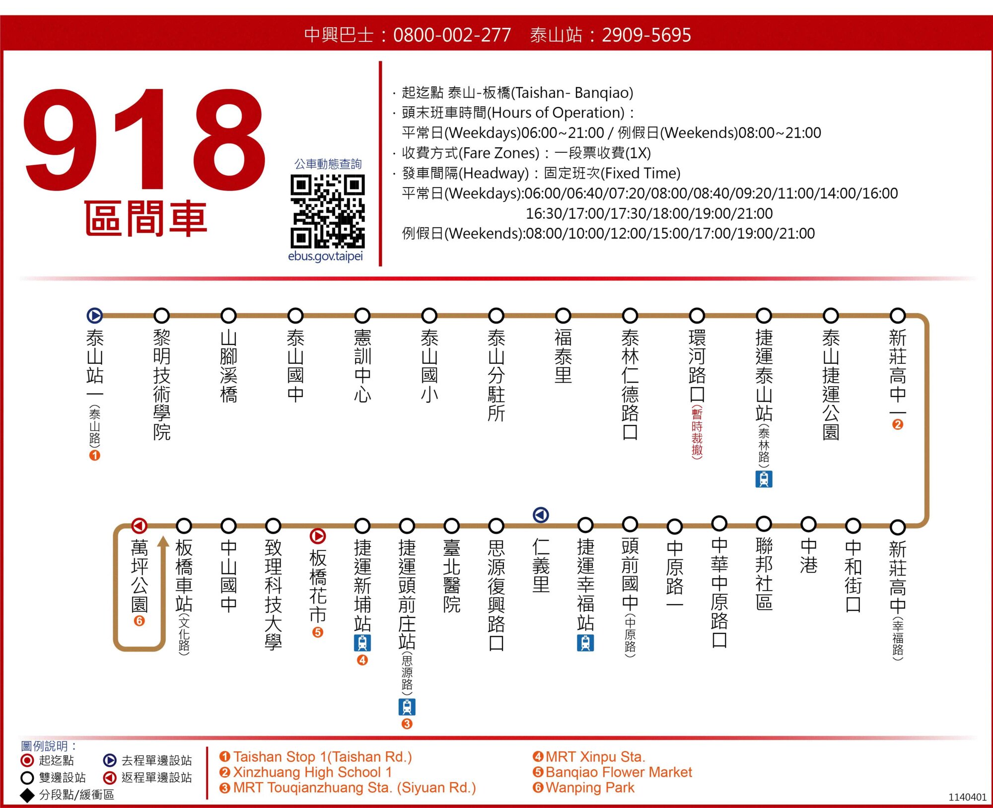 918區路線圖