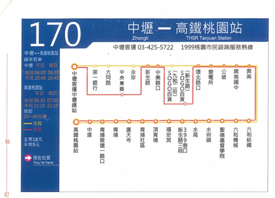 170路線圖