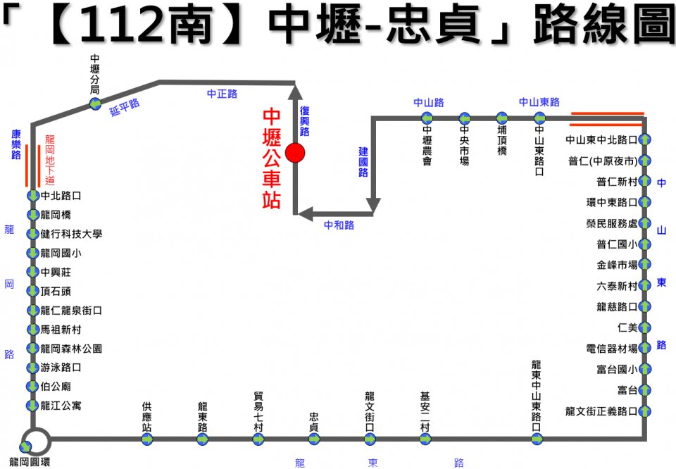 112S路線圖