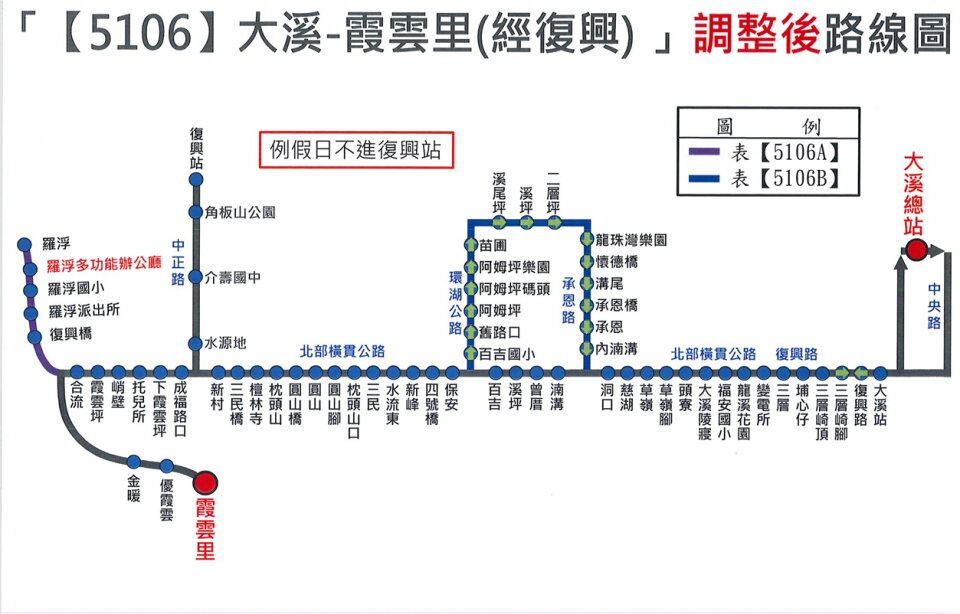 5106B路線圖