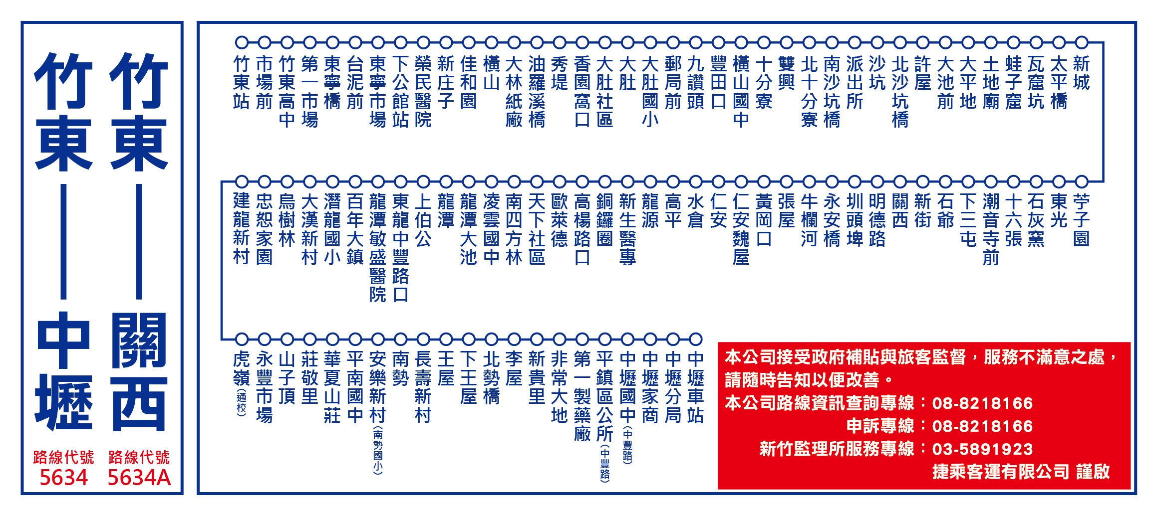 5634路線圖