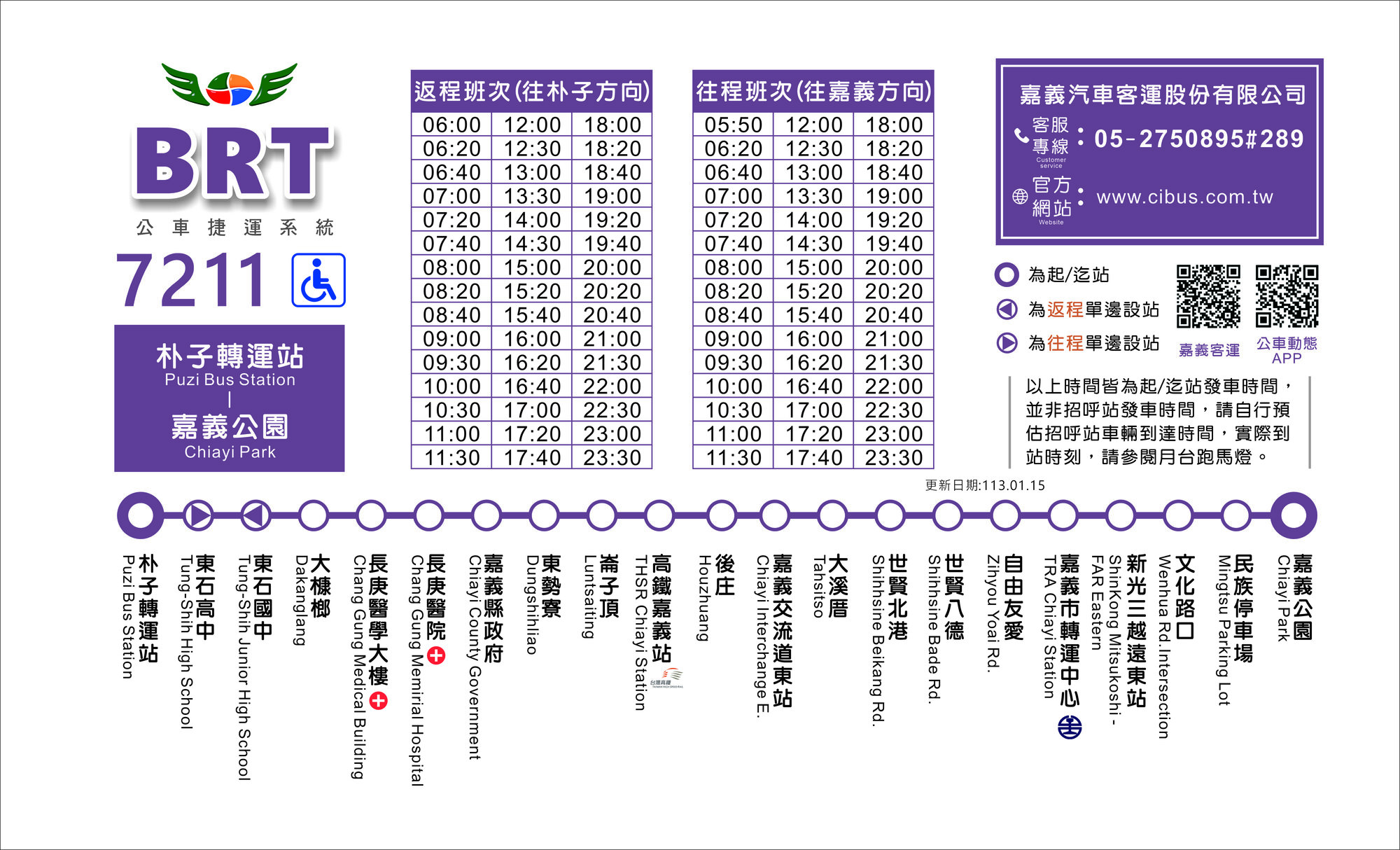 7211路線圖