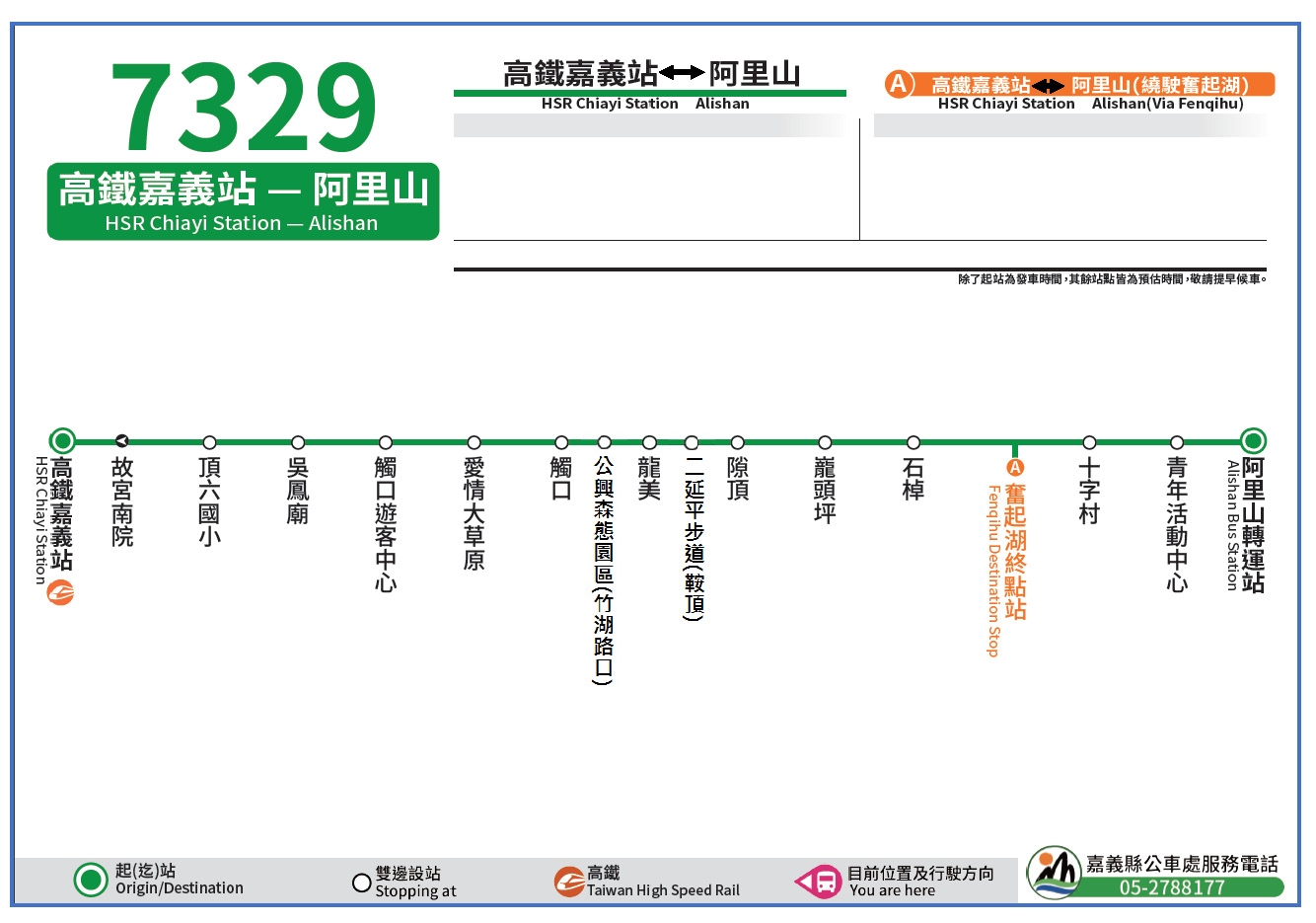 7329路線圖