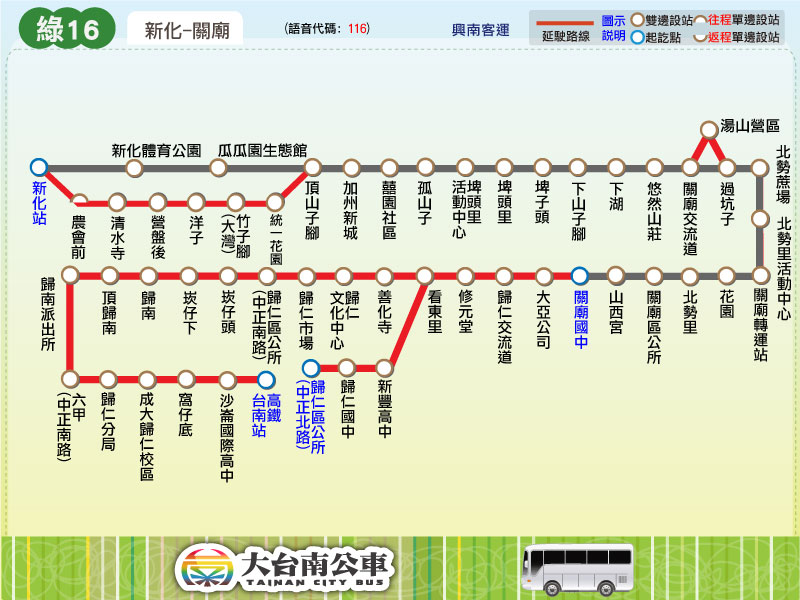 綠16路線圖