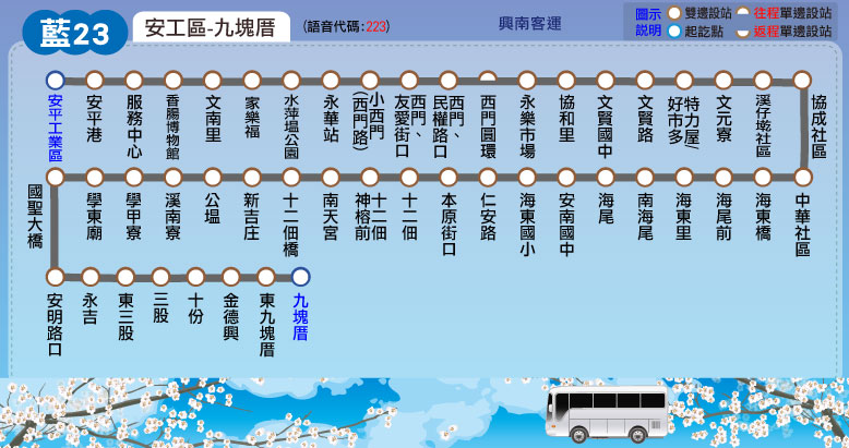 藍23路線圖