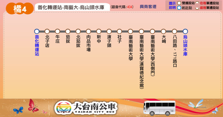 橘4路線圖