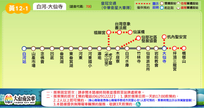 黃12-1路線圖
