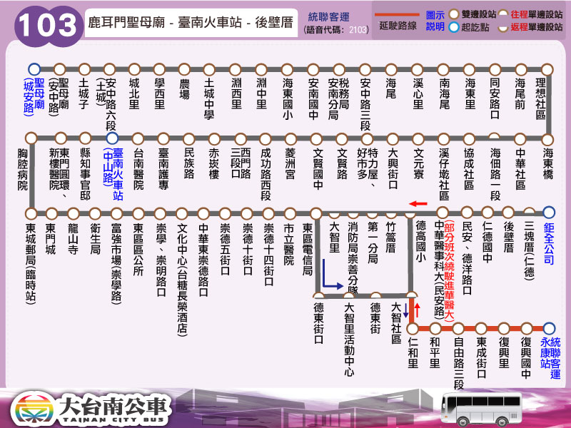 103路線圖