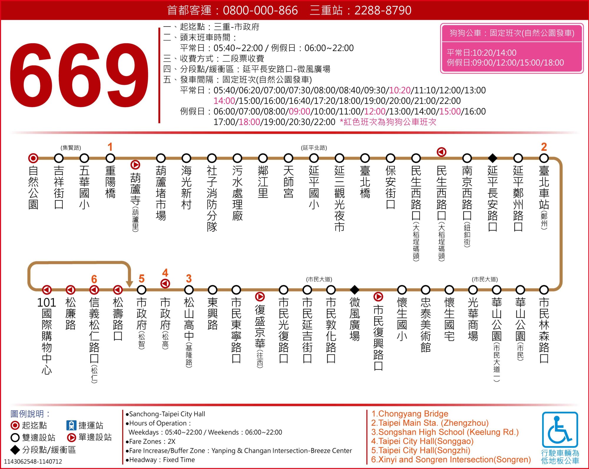 669路線圖