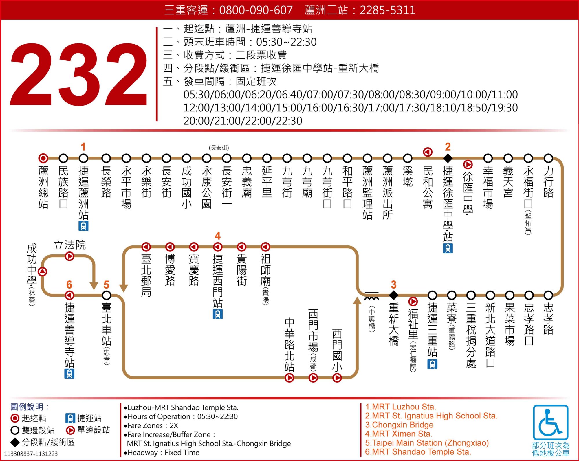 232路線圖