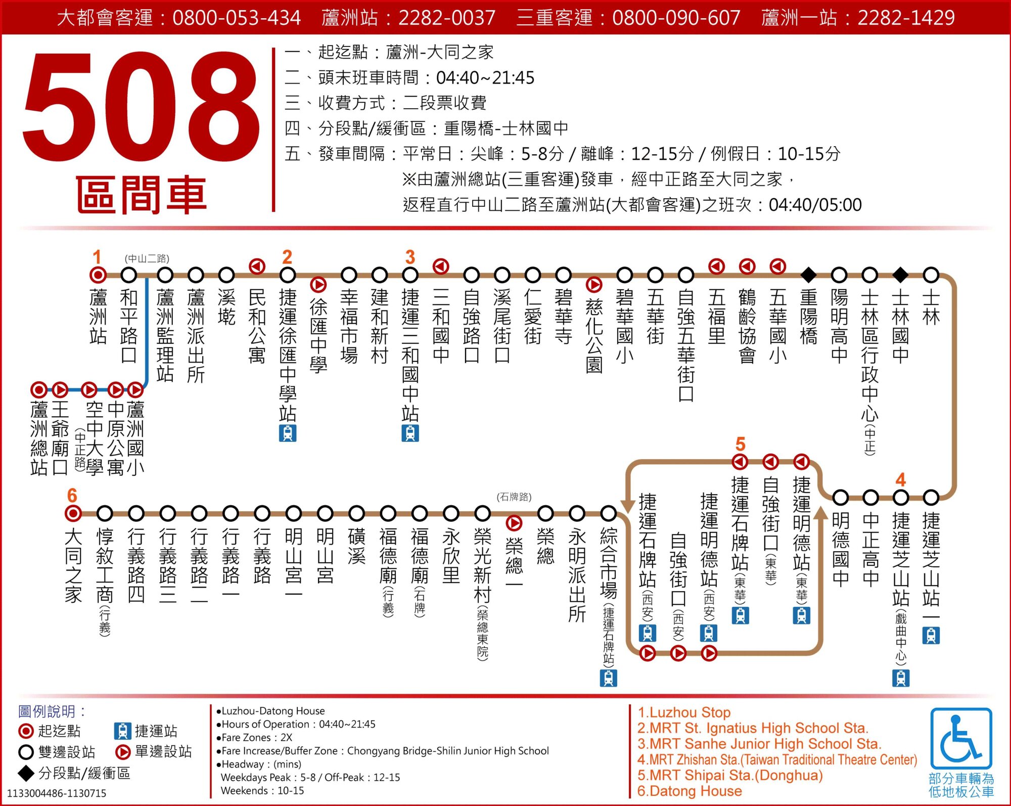 508區路線圖
