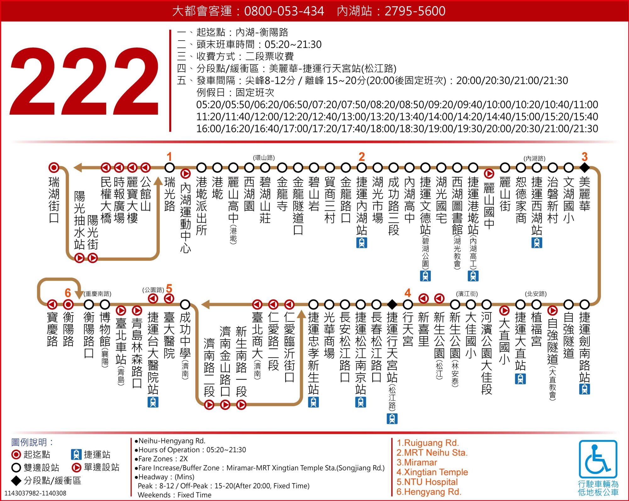222路線圖