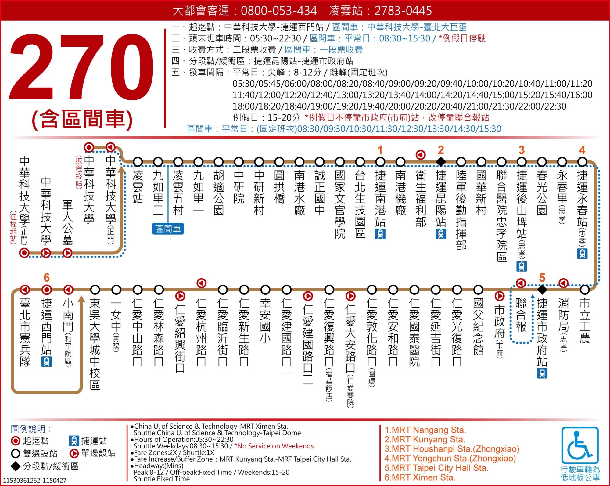270路線圖
