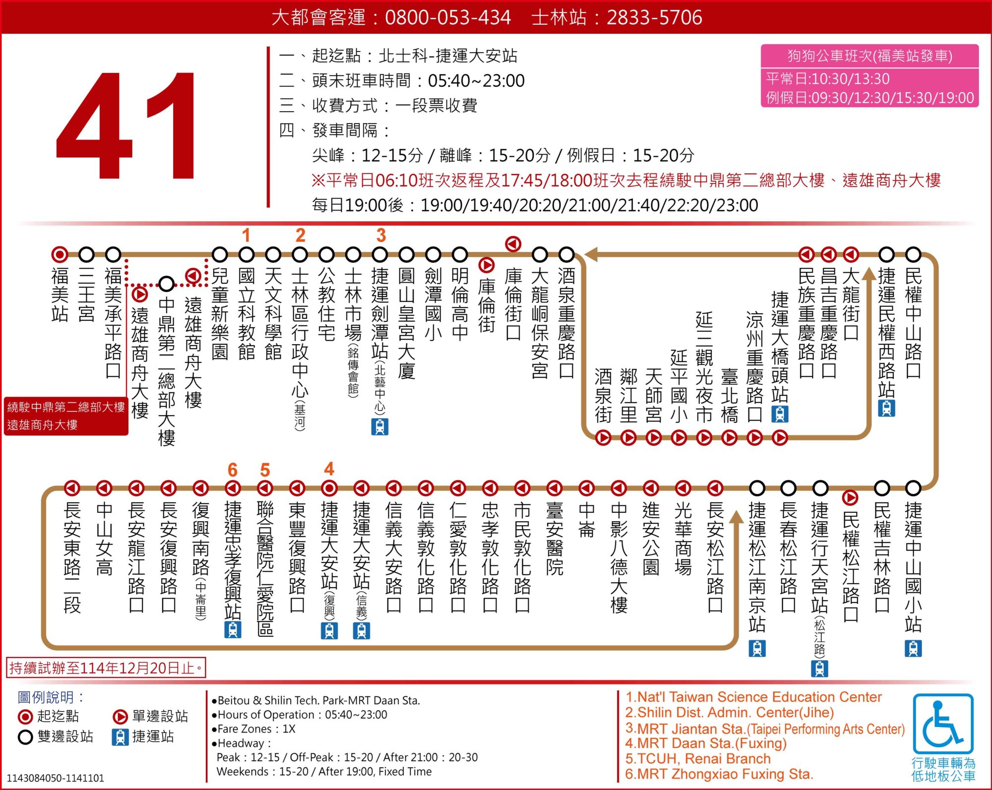 41路線圖