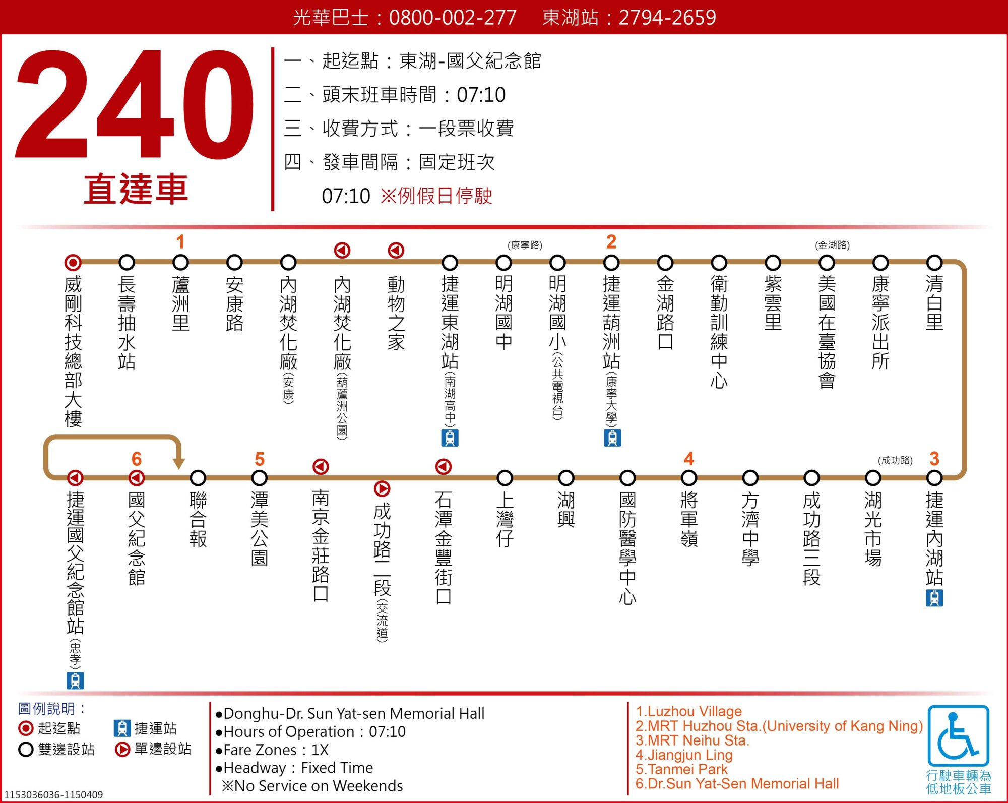 240直路線圖