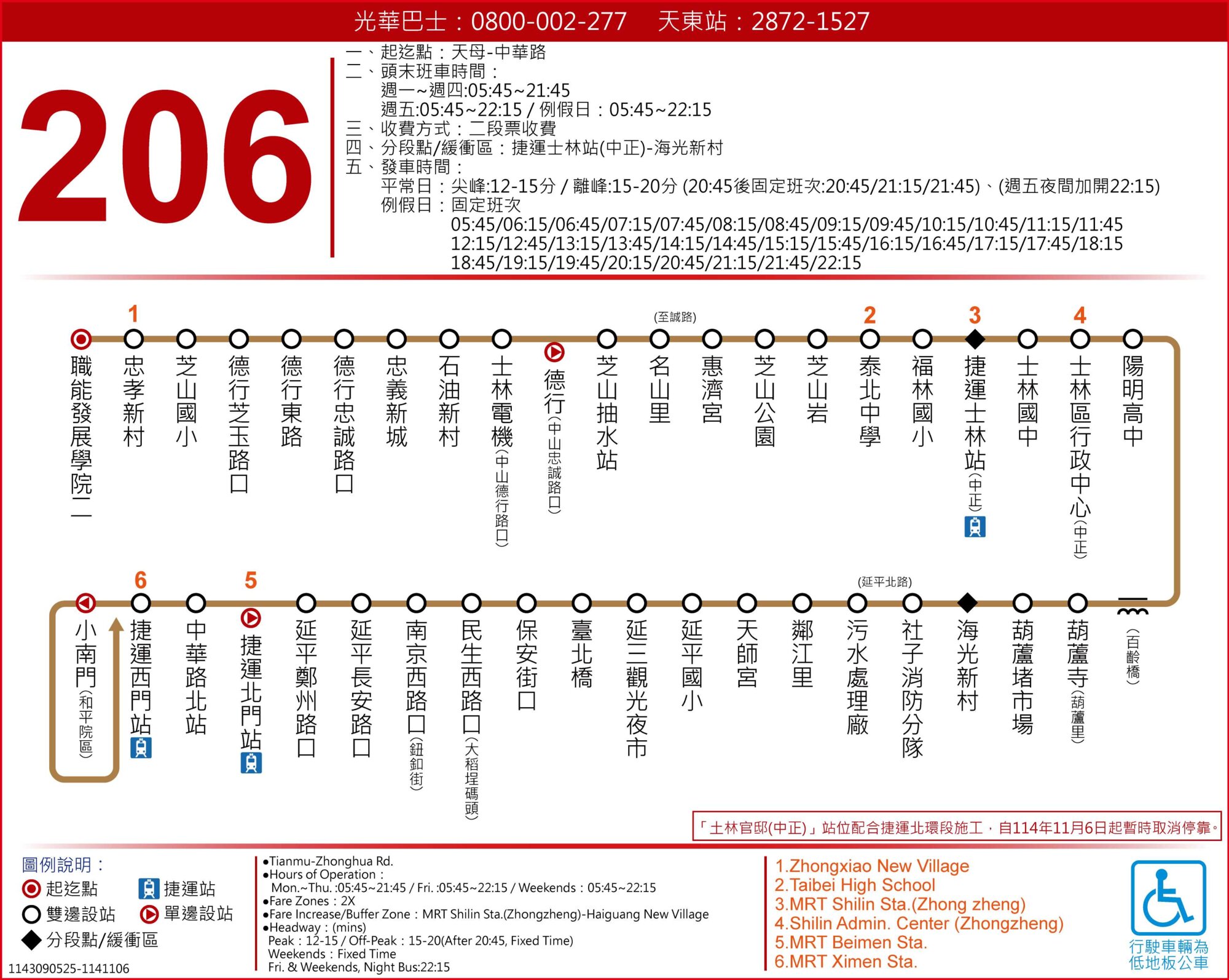 206路線圖