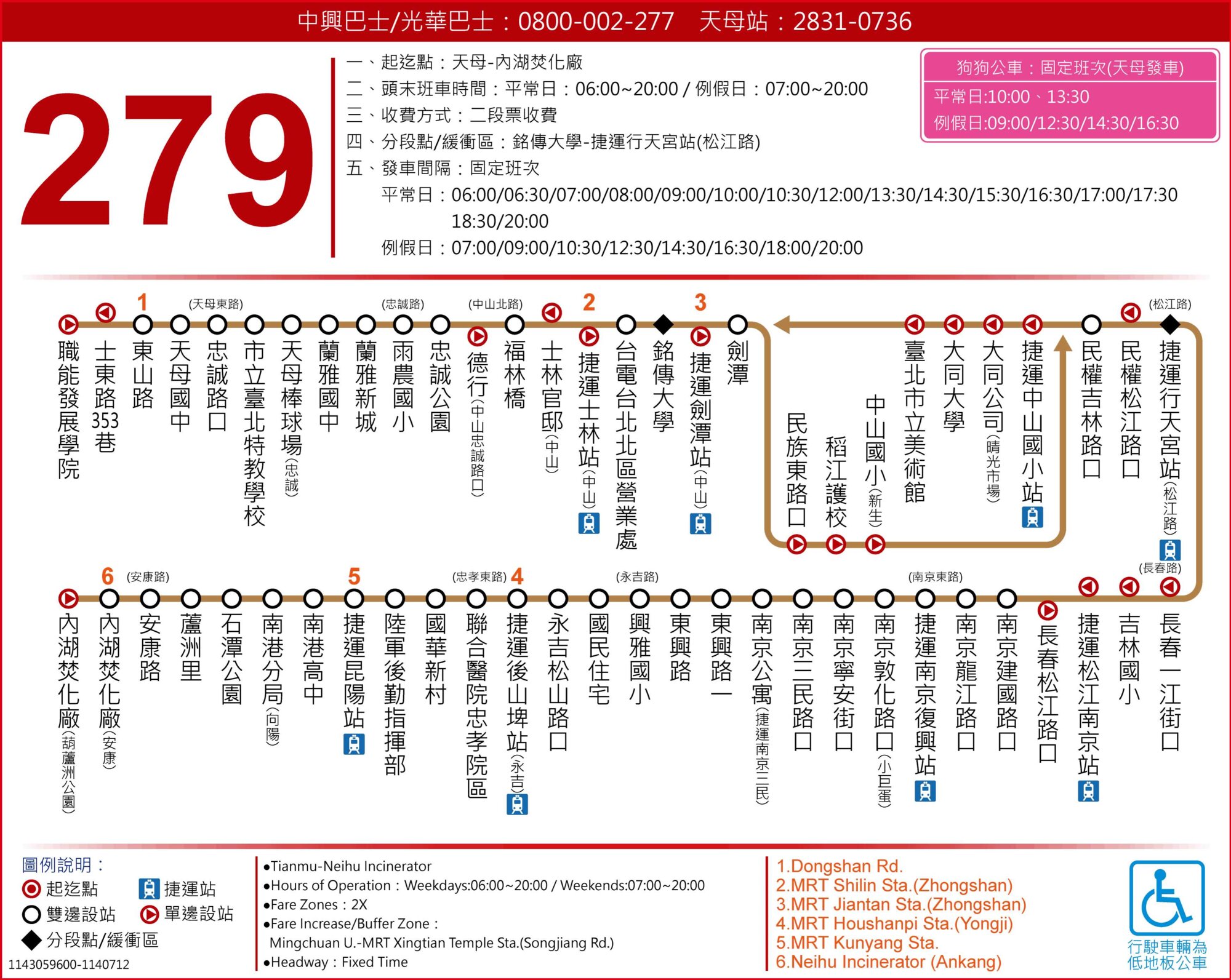 279路線圖