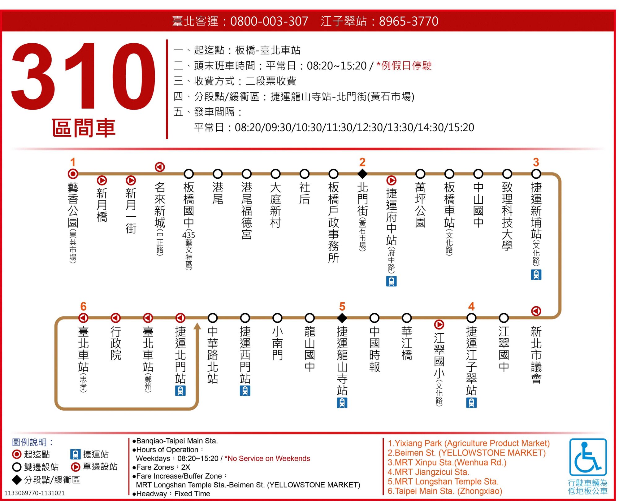 310區路線圖