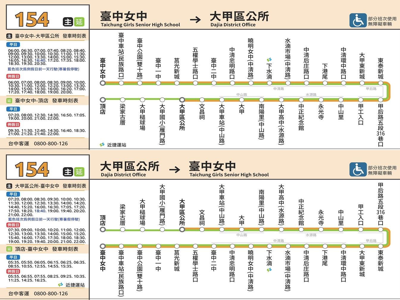 154路線圖