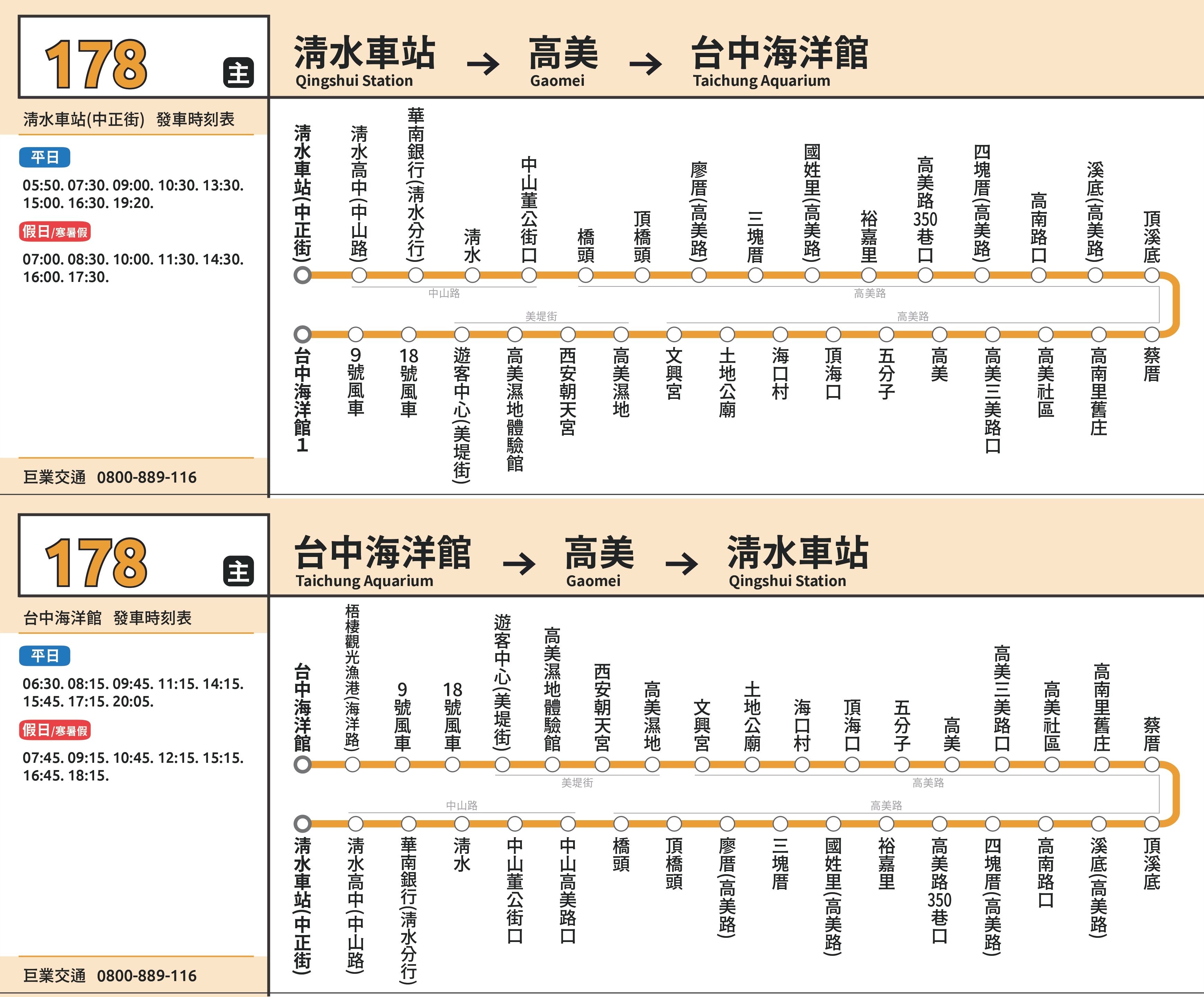 178路線圖