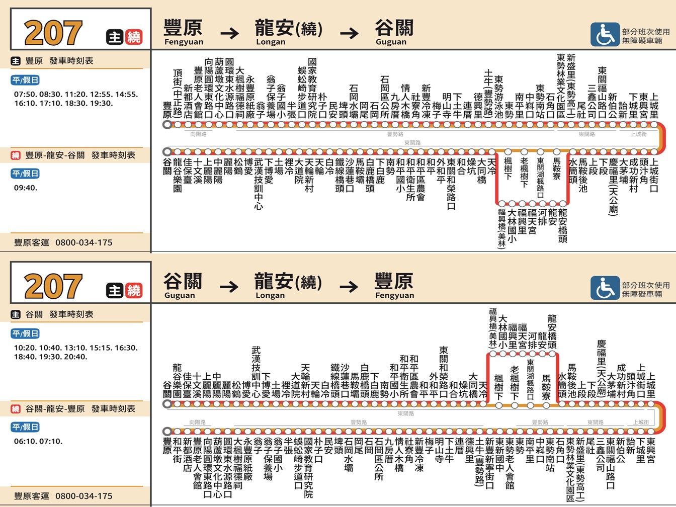 207路線圖