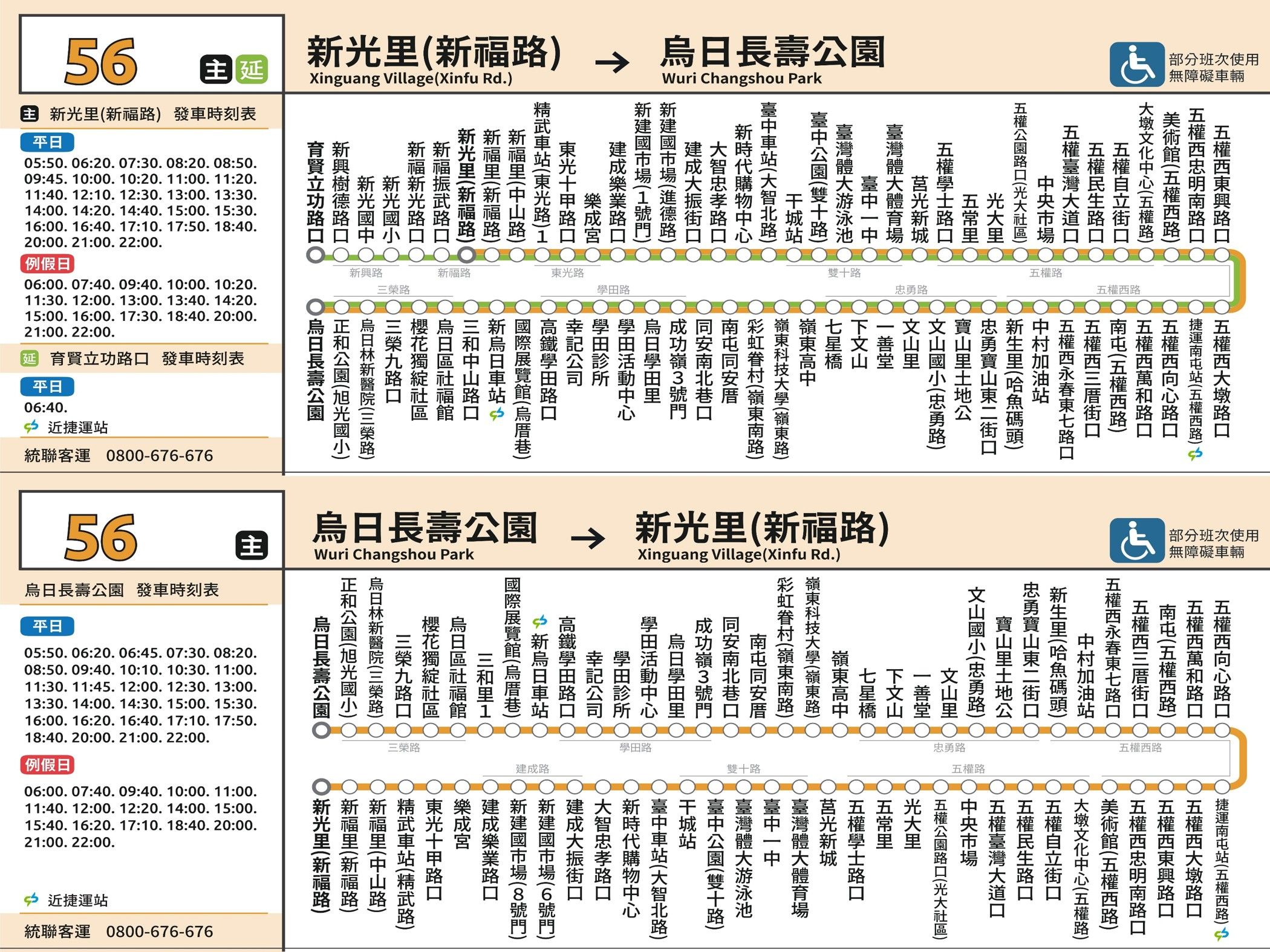 56路線圖