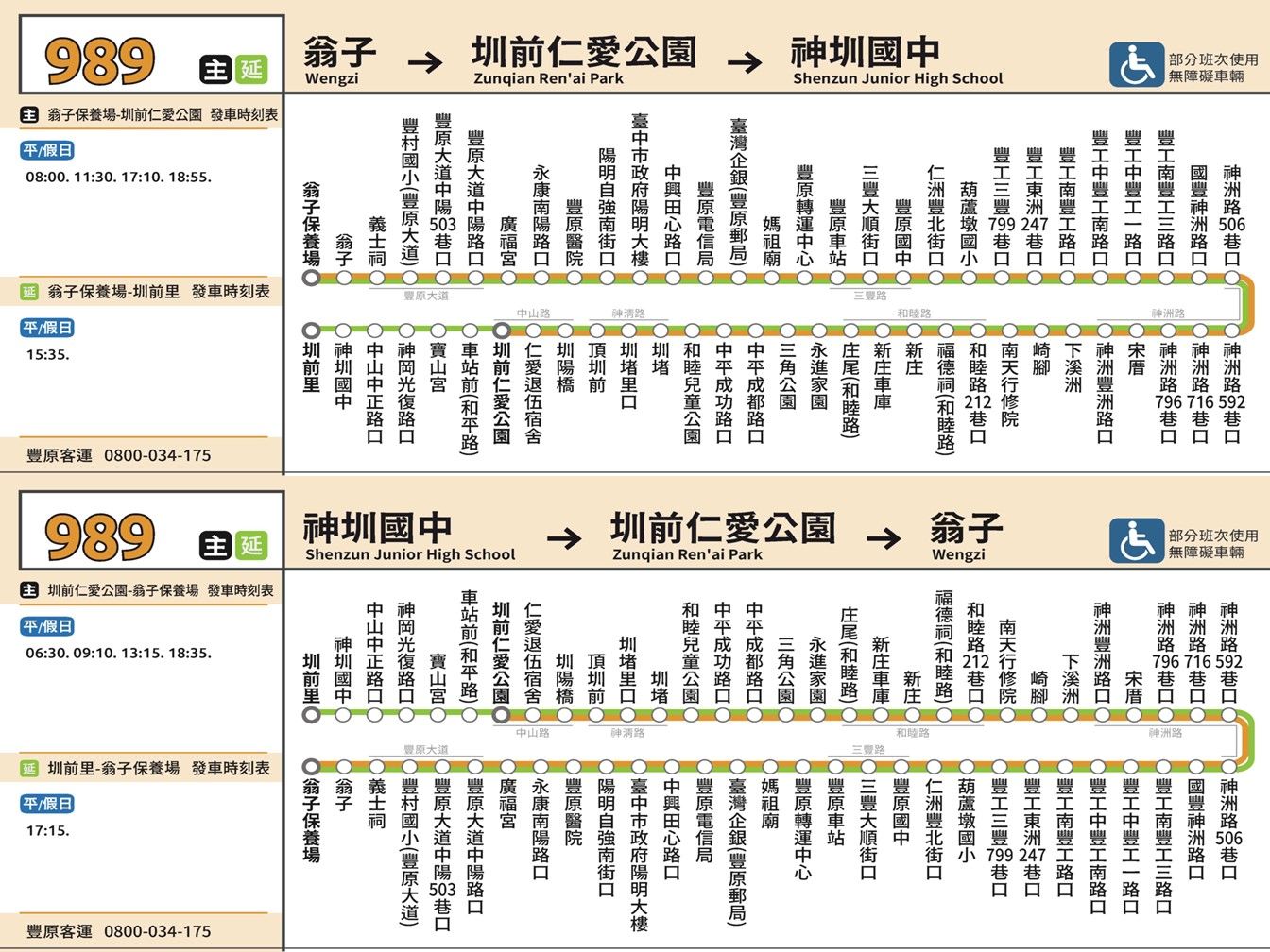 989路線圖